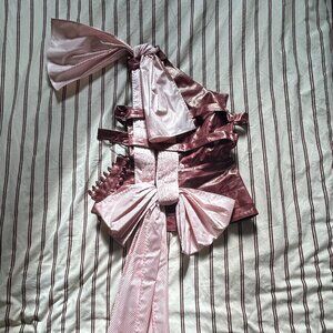 Custom made Super Yaya Beatrice Bow Top